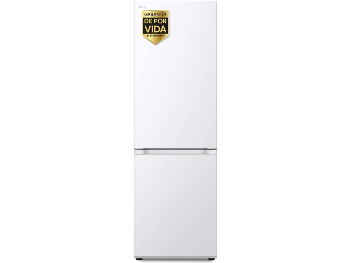 Frigorífico Combi LG GBV3100DSW (No Frost - 186 cm - 344 L - Blanco)