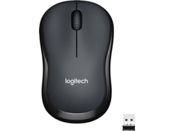 Ratón LOGITECH M220 (Inalámbrico - Casual - 1100 dpi - Negro)
