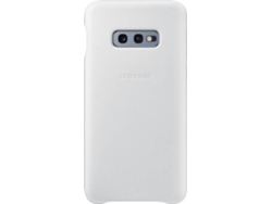 Carcasa SAMSUNG Galaxy S10E Piel Blanco
