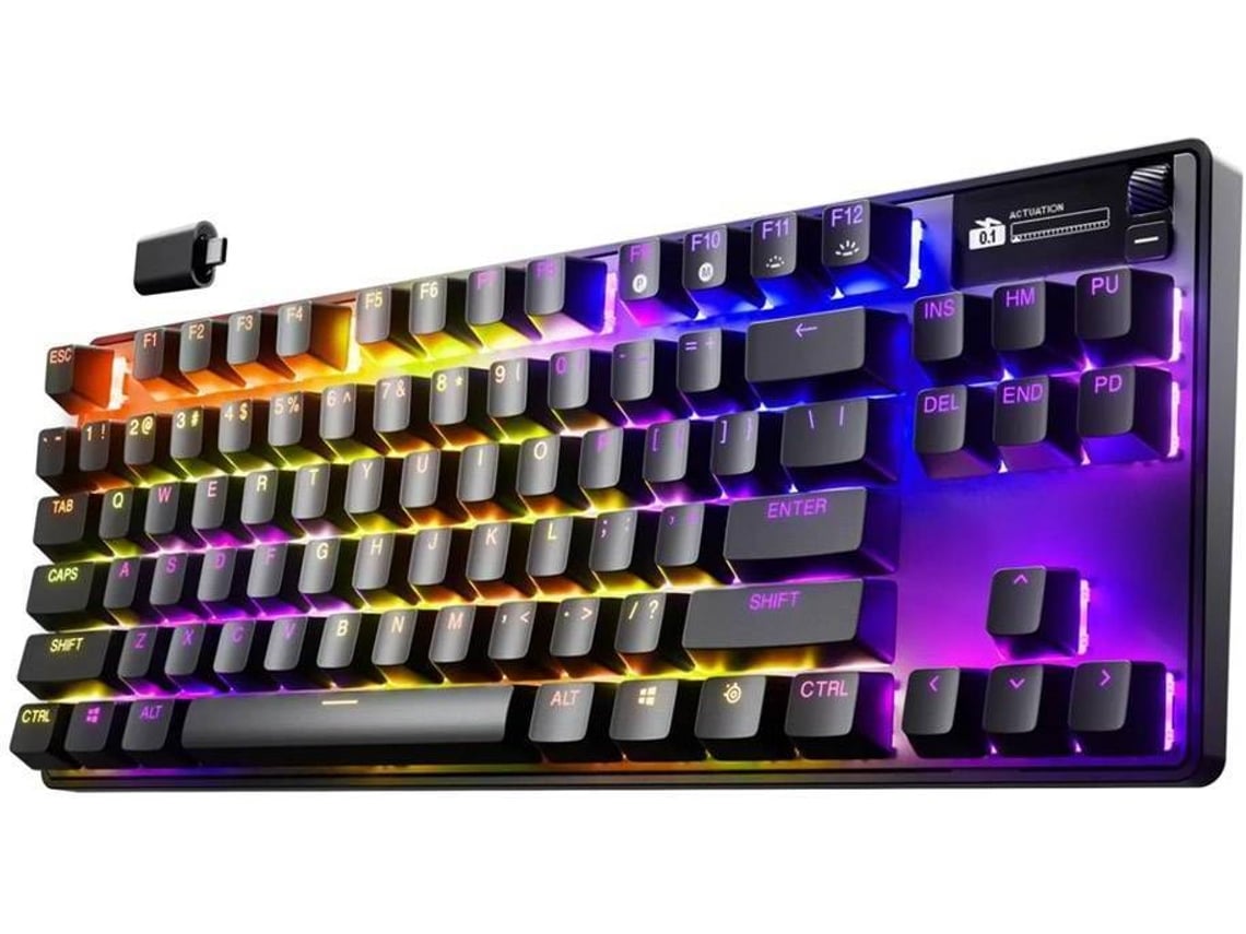 Teclado STEELSERIES Apex Pro TKL Gen 3 (Inalámbrico - Mecánico