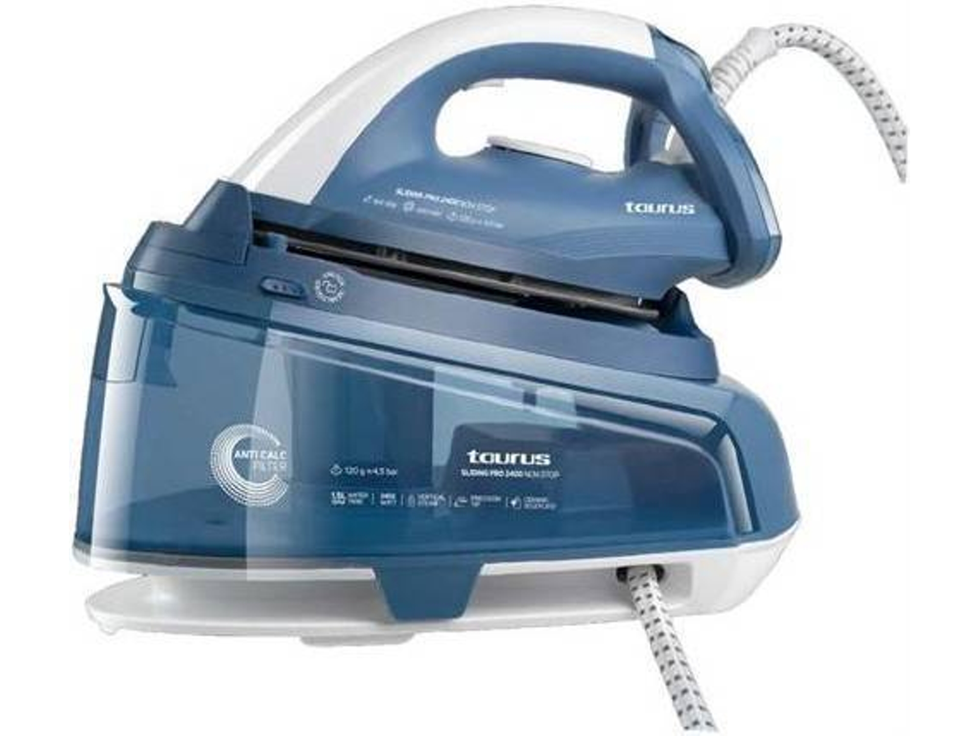 Centro de Planchado TAURUS Sliding Pro 2400  (Presión: 4,5 bar)