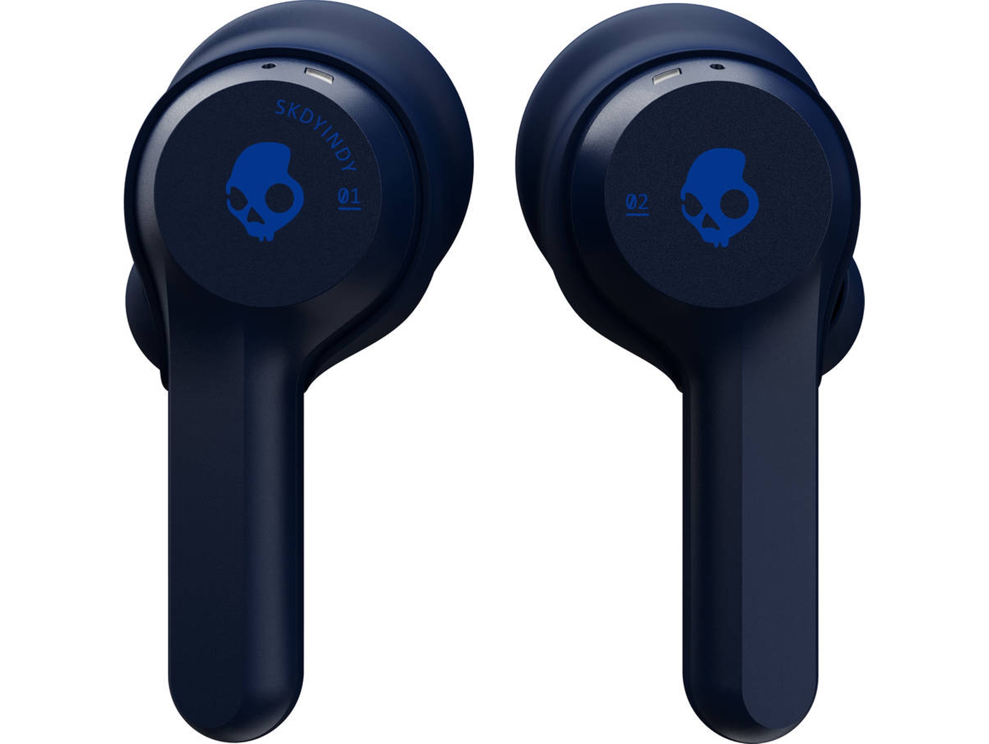 Auriculares Bluetooth True Wireless SKULLCANDY Indy (In Ear - Micrófono - Azul)