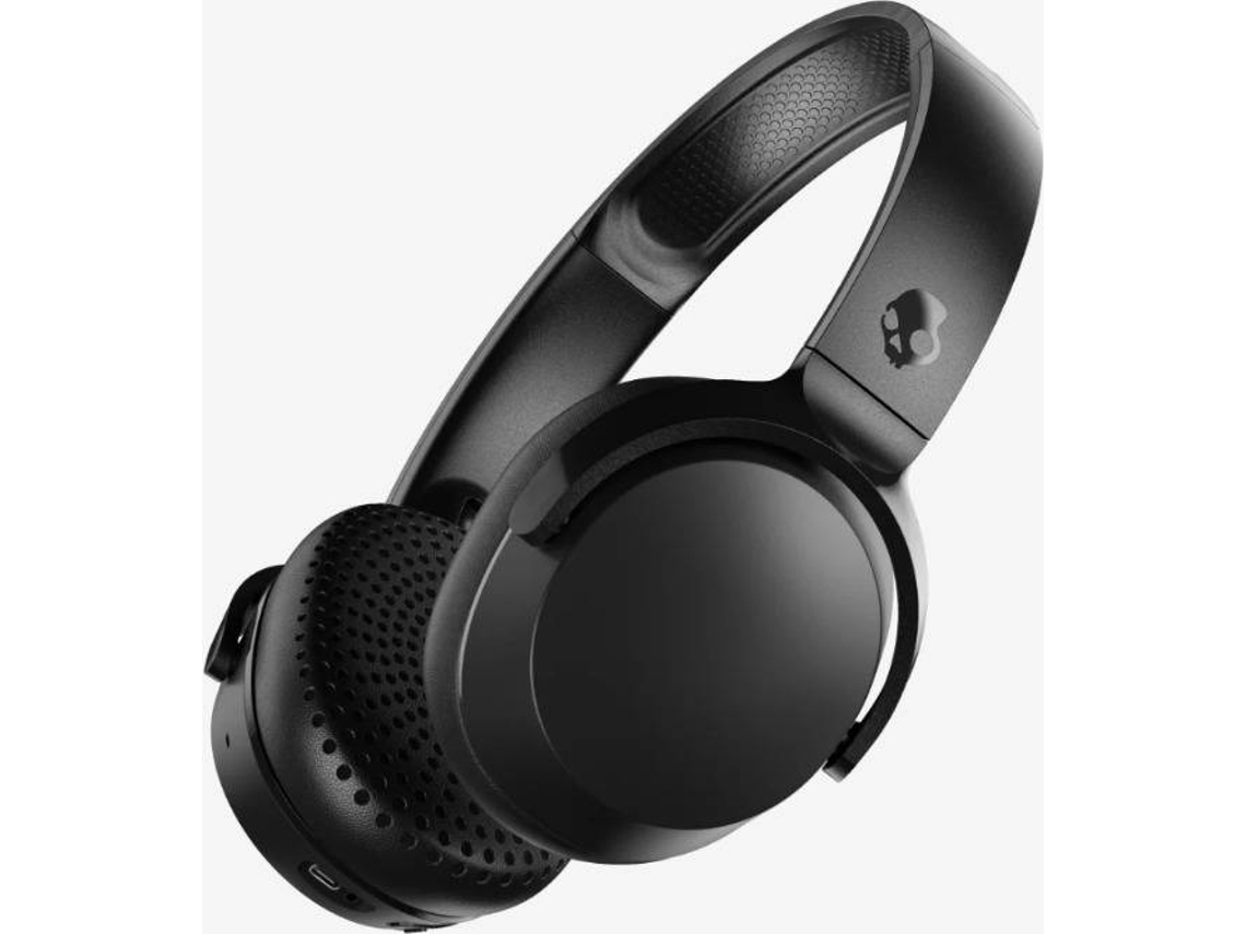 Auriculares Bluetooth SKULLCANDY Riff 2 (Over Ear - Micrófono - Negro)