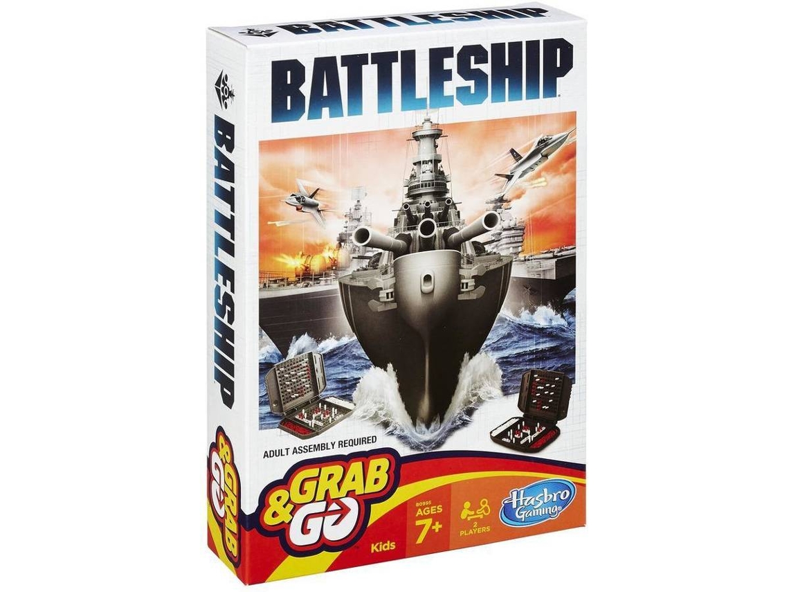 Juego de Mesa HASBRO Battleship Grab &amp; Go (Edad mínima recomendada: 7 años)
