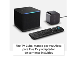 Amazon Fire TV Cube (Alexa - Wi-Fi - 4K Ultra HD) | Worten Canarias