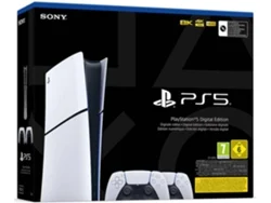 Consola PS5 Slim Digital + Dualsense Blanco