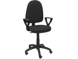 Silla Operativa PYC Ayna Negro (Brazos Ajustables - Tela)