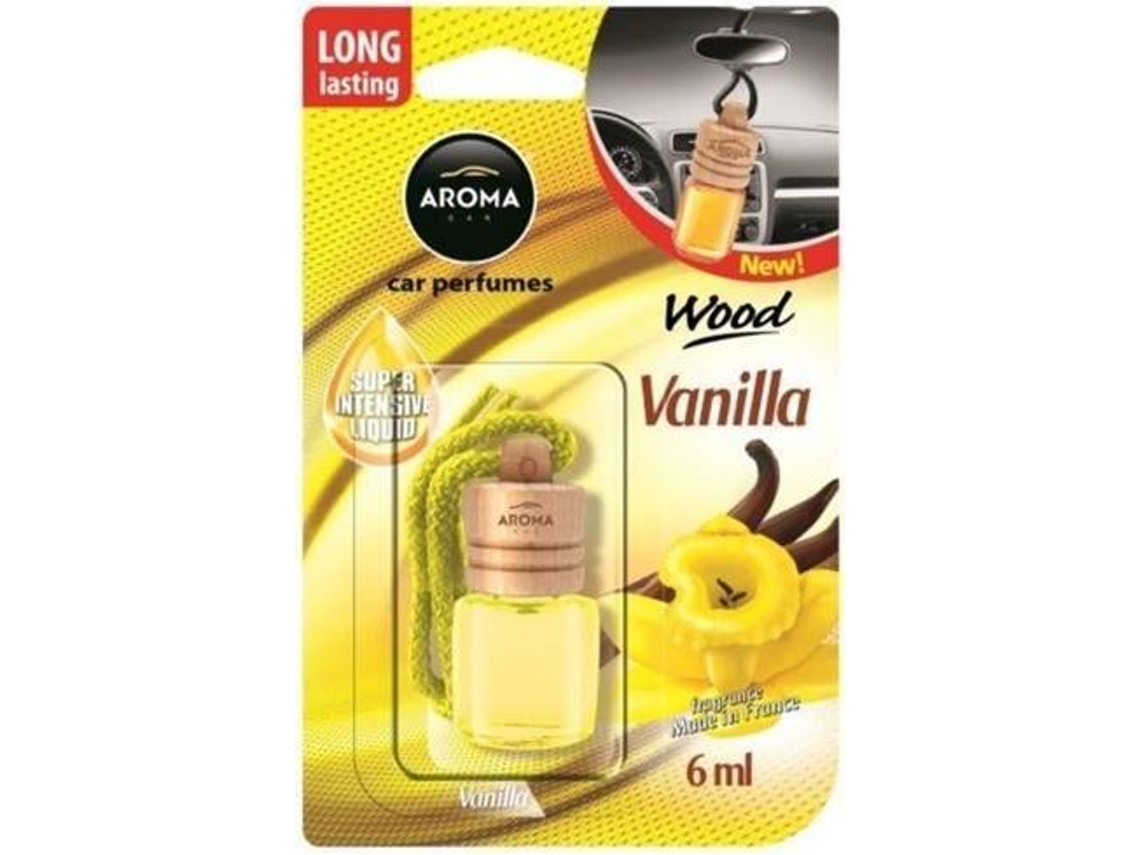 Ambientador de Coche AROMA Wood (Vanilla)