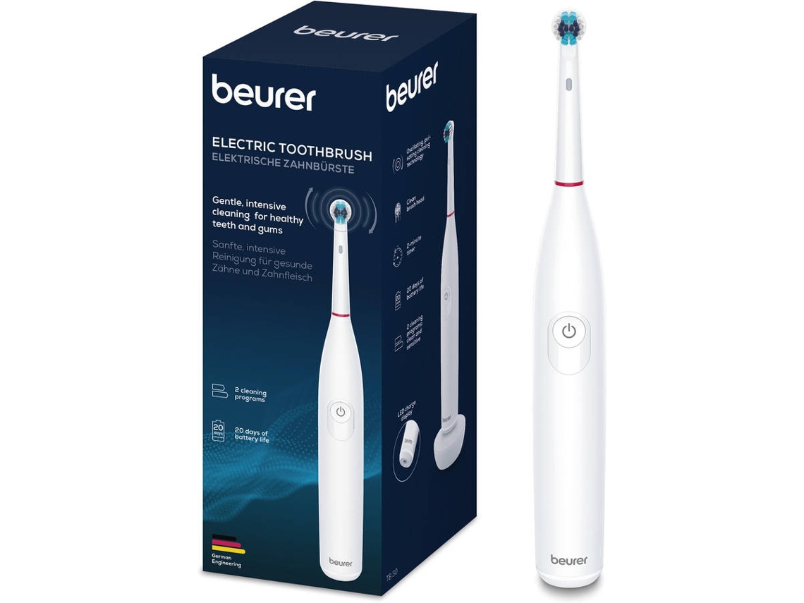 Cepillo de Dientes Eléctrico Beurer TB30 Blanco