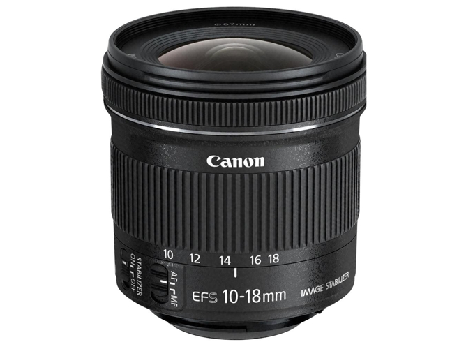 Objetivo CANON Ef-S 10-18mm 4.5-5.6 Is Stm (Encaje: Canon EF-S - Apertura: f/4.5-5.6 - f/22-29) — Apertura: f/22 - 29 - f/4.5 - 5.6