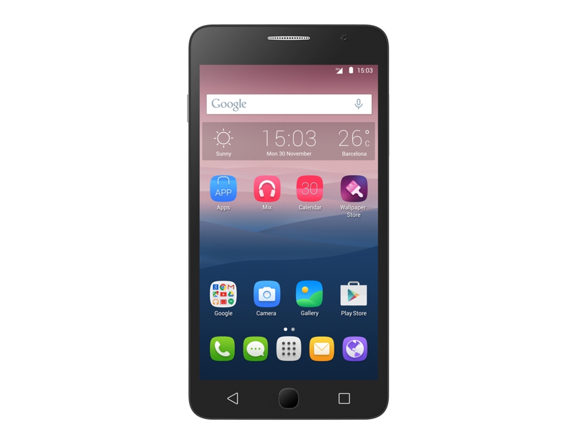 Smartphone ALCATEL Pop Star (5'' - 1 GB - 8 GB - Blanco)