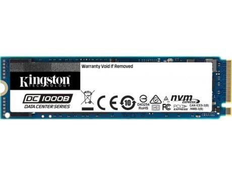 Disco SSD Interno KINGSTON DC1000B (240 GB - PCI Express 3.0 - 2200 MB/s)