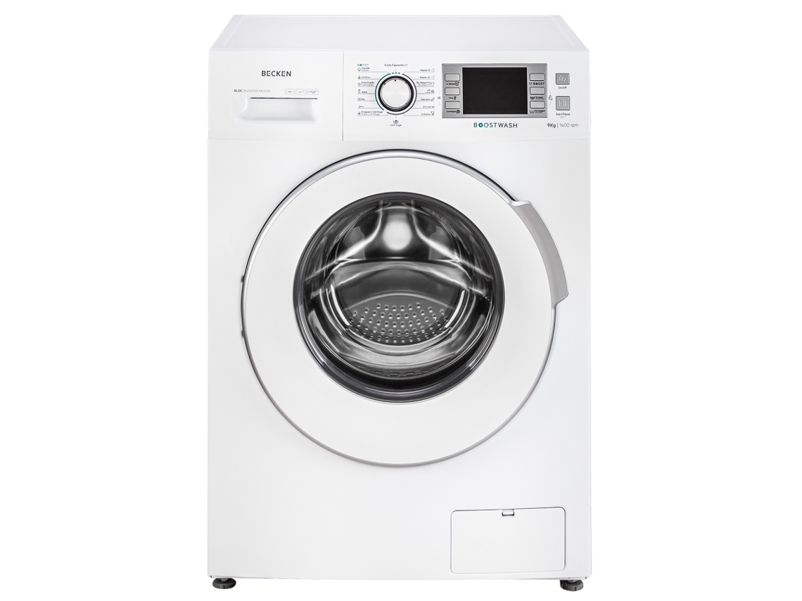 Lavadora BECKEN Boostwash BWM5380WH (9 kg - 1400 rpm - Blanco)