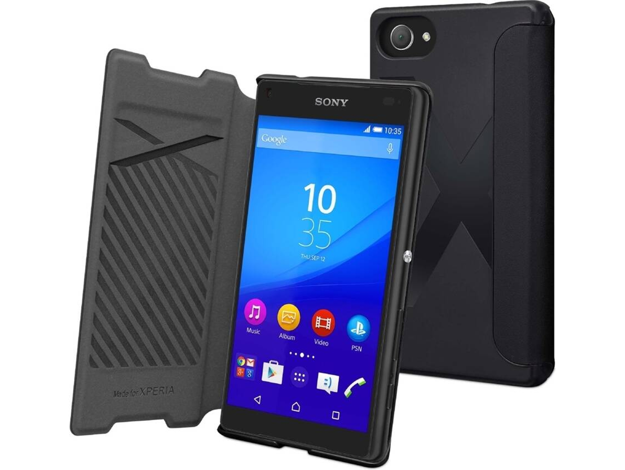Funda Sony Xperia Z5 Compact MUVIT MFX Negro