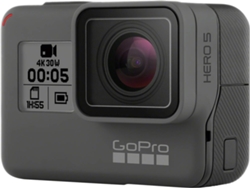 Cámara deportiva GOPRO Hero 5 (Caja Abierta - 4K - 12 MP - Hasta 2h20 de autonomía - Wi-Fi y Bluetooth)