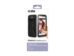 Funda SBS Handy universal hasta 5'' negro