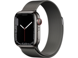 APPLE Watch Series 7 GPS+Cellular 41 mm Grafito con Pulsera Milanese Loop Grafito