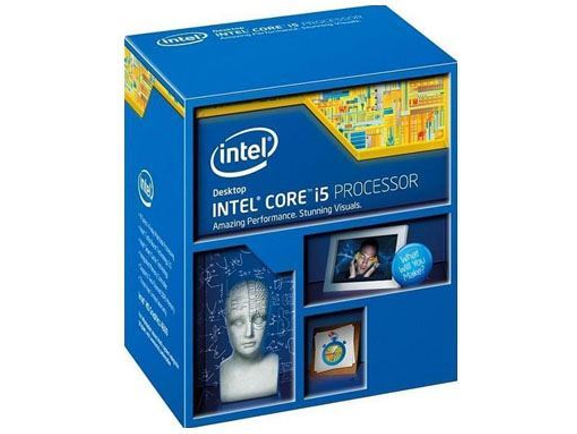 Procesador INTEL Core i5-4460 (Socket LGA1150 - Quad-Core - 3.2 GHz)