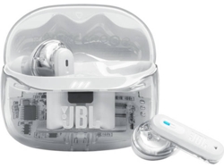 Auriculares Bluetooth True Wireless JBL TUNE BEAM 2 (In Ear - Micrófono - Noise Cancelling - Blanco)
