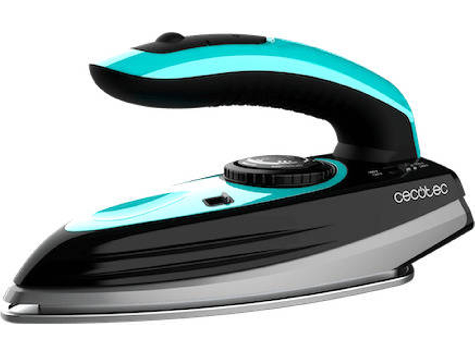 Plancha de Viaje CECOTEC GoForce 8000 Folding Titanium (1200 W - Base: TitaniumSlide)