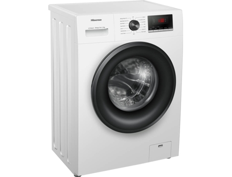 Lavadora HISENSE WFPV8012EM (8 kg - 1200 rpm - Blanco)