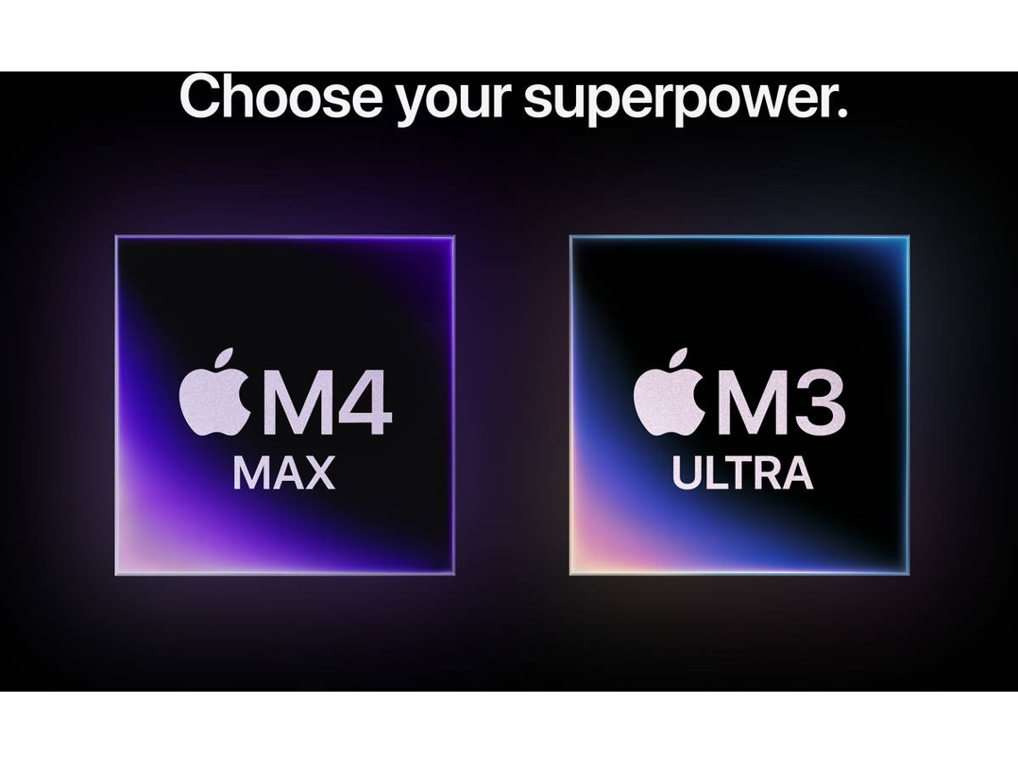 Mac Studio APPLE Plateado CTO (Apple M4 Max 16-Core - RAM: 128 GB