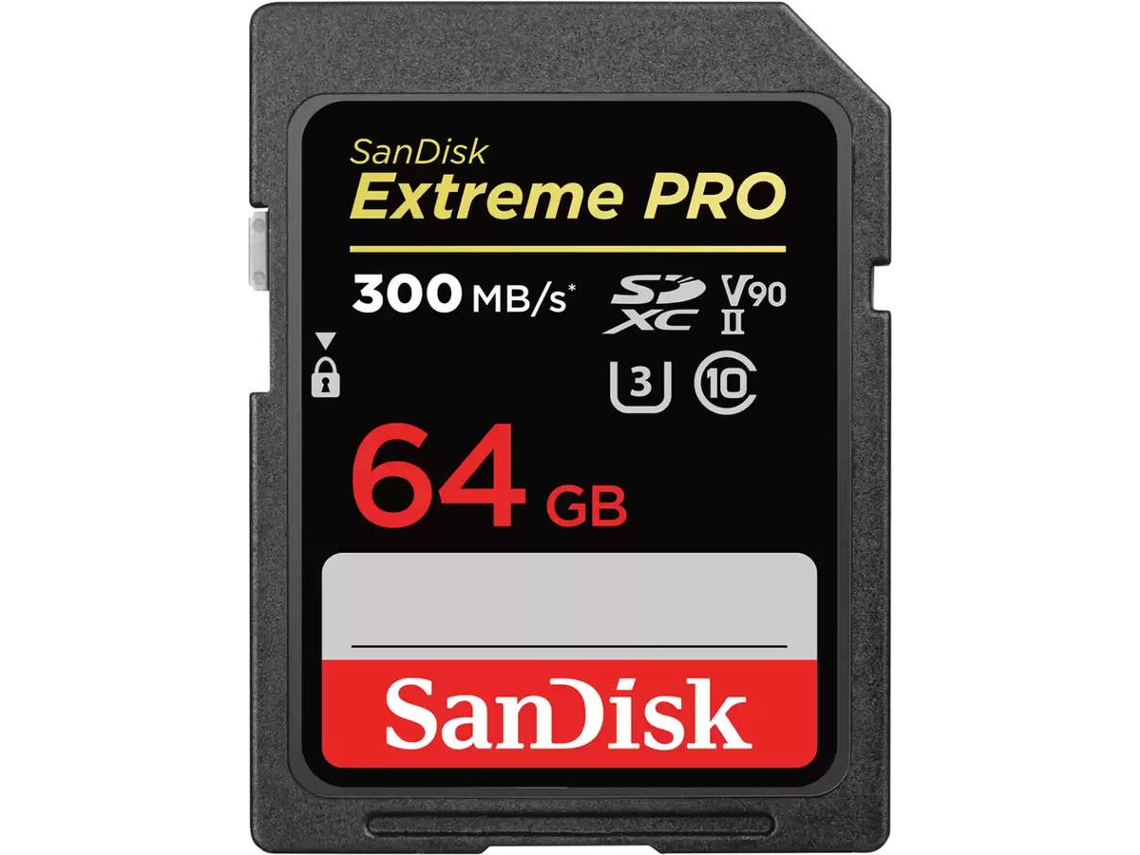 Tarjeta de Memoria  SANDISK EXTREME PRO SDXC II 64GB