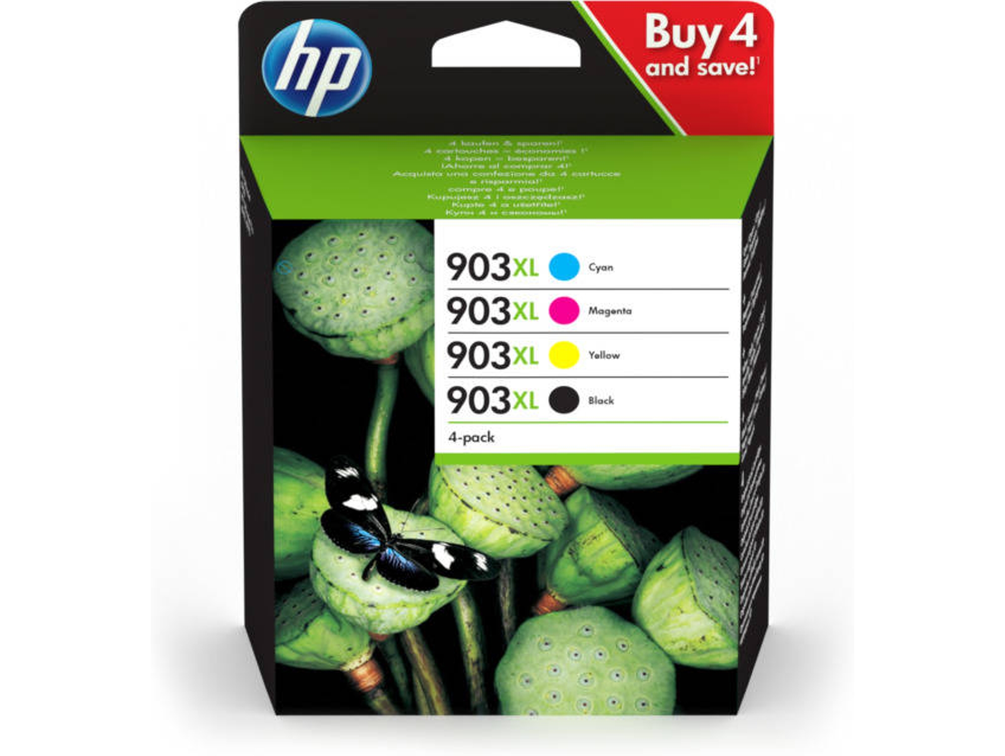 Pack de Cartuchos de tinta HP 903XL - 3HZ51AE