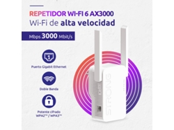 Repetidor De Señal STRONG Wi-Fi 6 Ax 3000