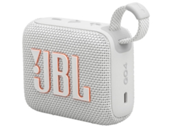 Altavoz Bluetooth JBL GO 4 (7 W - Autonomía: 7 horas - Blanco)