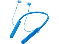 Auriculares Bluetooth SONY Wic400L (In Ear - Micrófono - Azul)