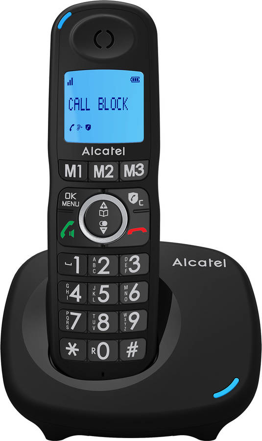 Teléfono Fijo ALCATEL XL535 ECE Negro