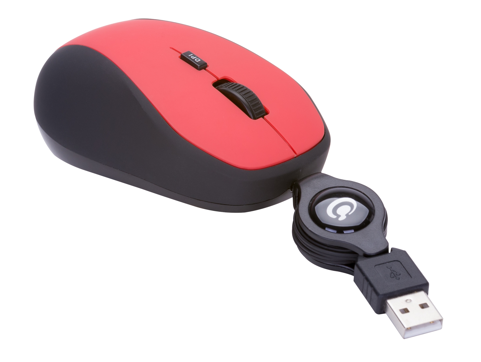 Ratón MITSAI Mini (Óptico - Rojo) | Worten Canarias