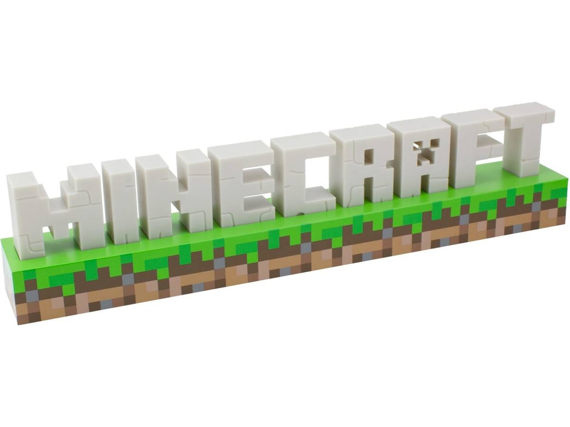 Lámpara MINECRAFT Logo