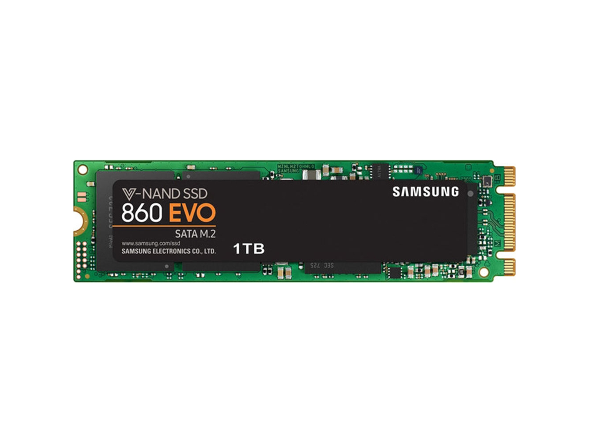 Disco SSD Interno SAMSUNG 860 EVO M.2 1TB (1 TB - M.2 SATA - 550 MB/s)