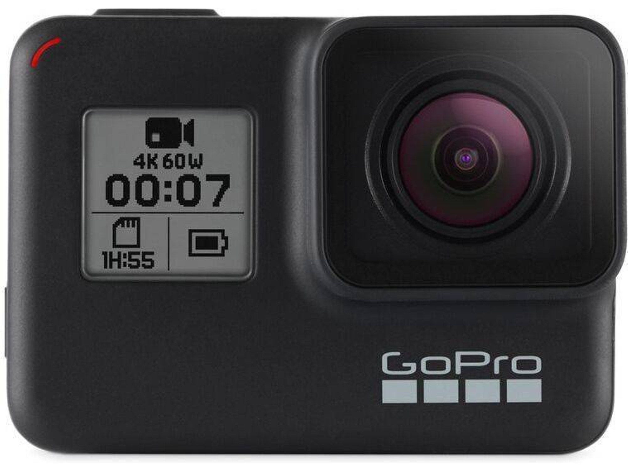 Cámara deportiva GOPRO Hero 7 Black (Caja Abierta - 4K - 12 MP - Hasta 90 min de autonomía - Wi-Fi y Bluetooth)