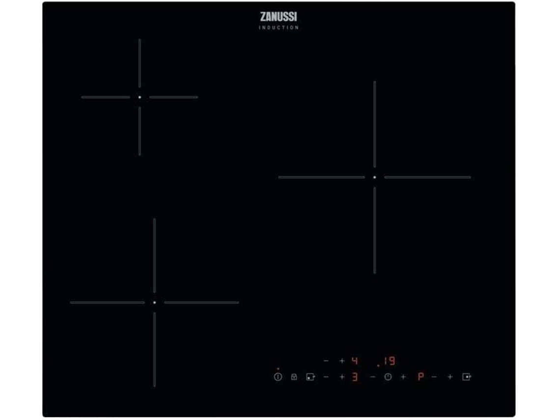 Placa de Inducción ZANUSSI ZITN632K (Eléctrica - 59 cm - Negro)