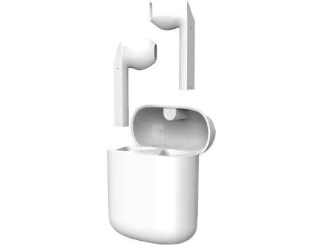 Auriculares Bluetooth True Wireless TNB EBFEATWH2 (In Ear - Micrófono - Blanco)