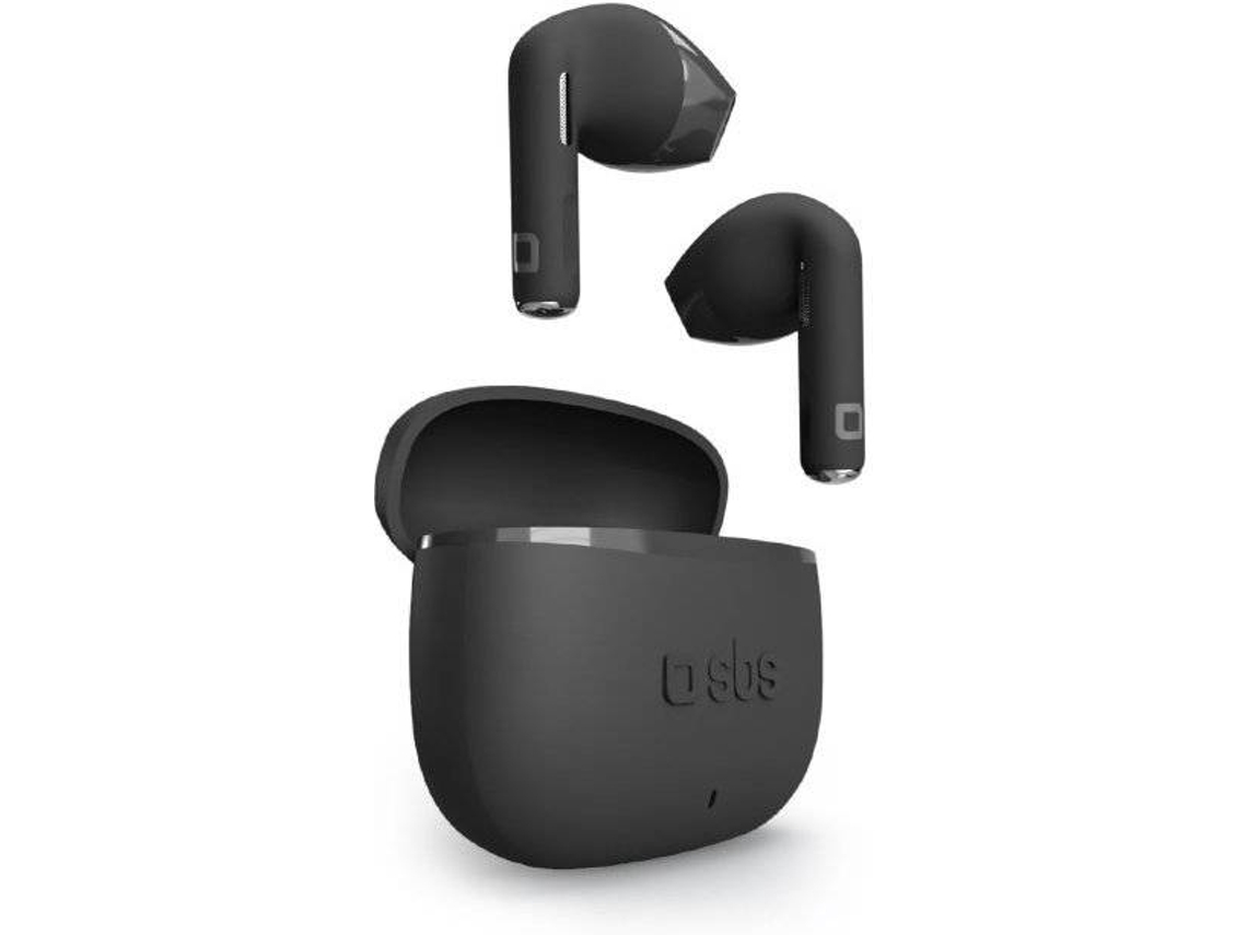Auriculares TWS - Inalámbricos con emparejamiento automático / Micrófono incorporado / Control táctil (música, llamadas, asistente de voz) / Base de carga de 200 mAh