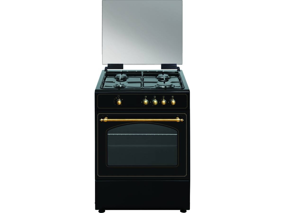 Cocina VITROKITCHEN RU6060B (64 L - Gas Butano-propano - Negro) 60x60