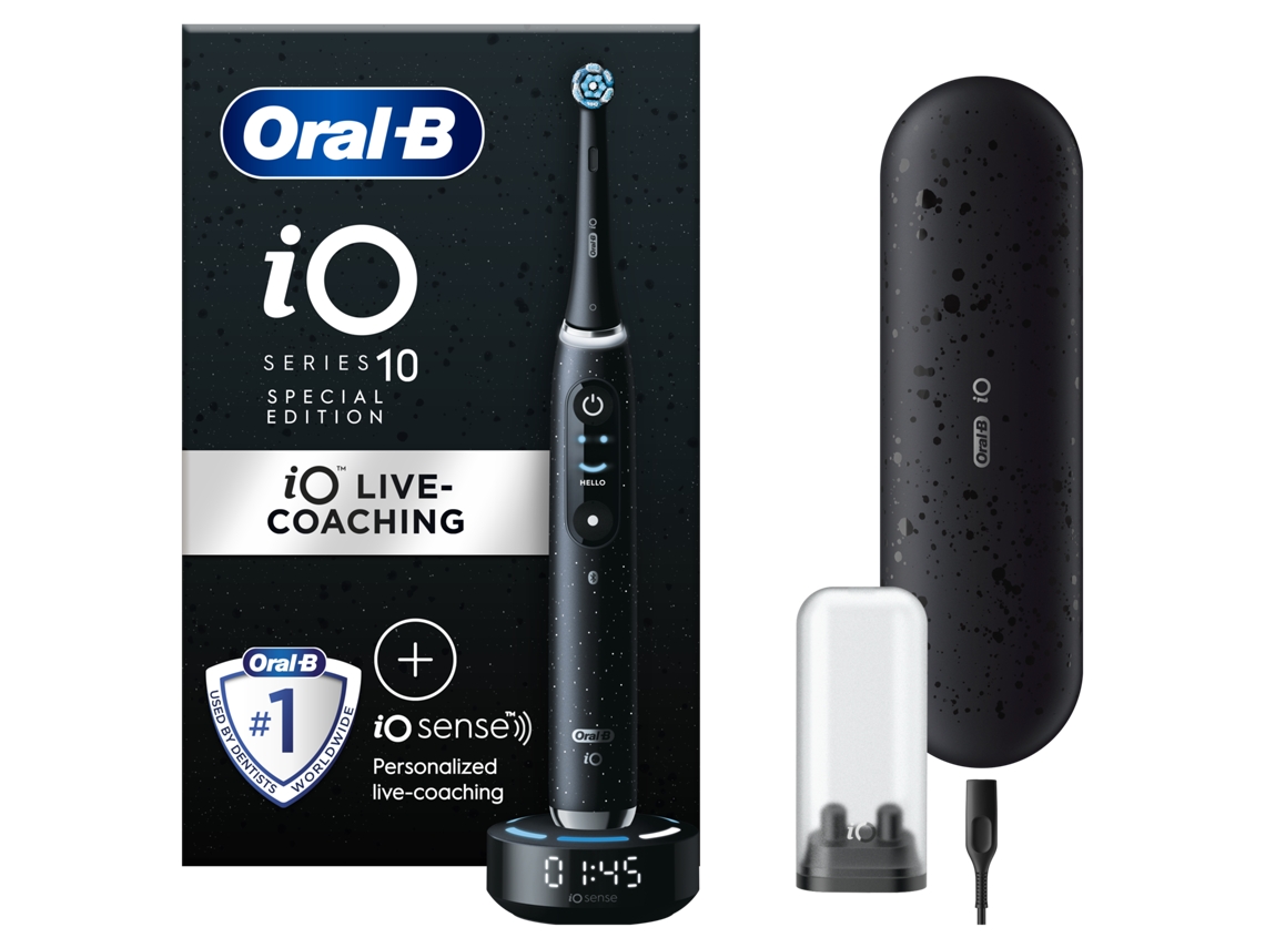 Cepillo de Dientes Eléctrico ORAL B Io 10 Black | Worten Canarias
