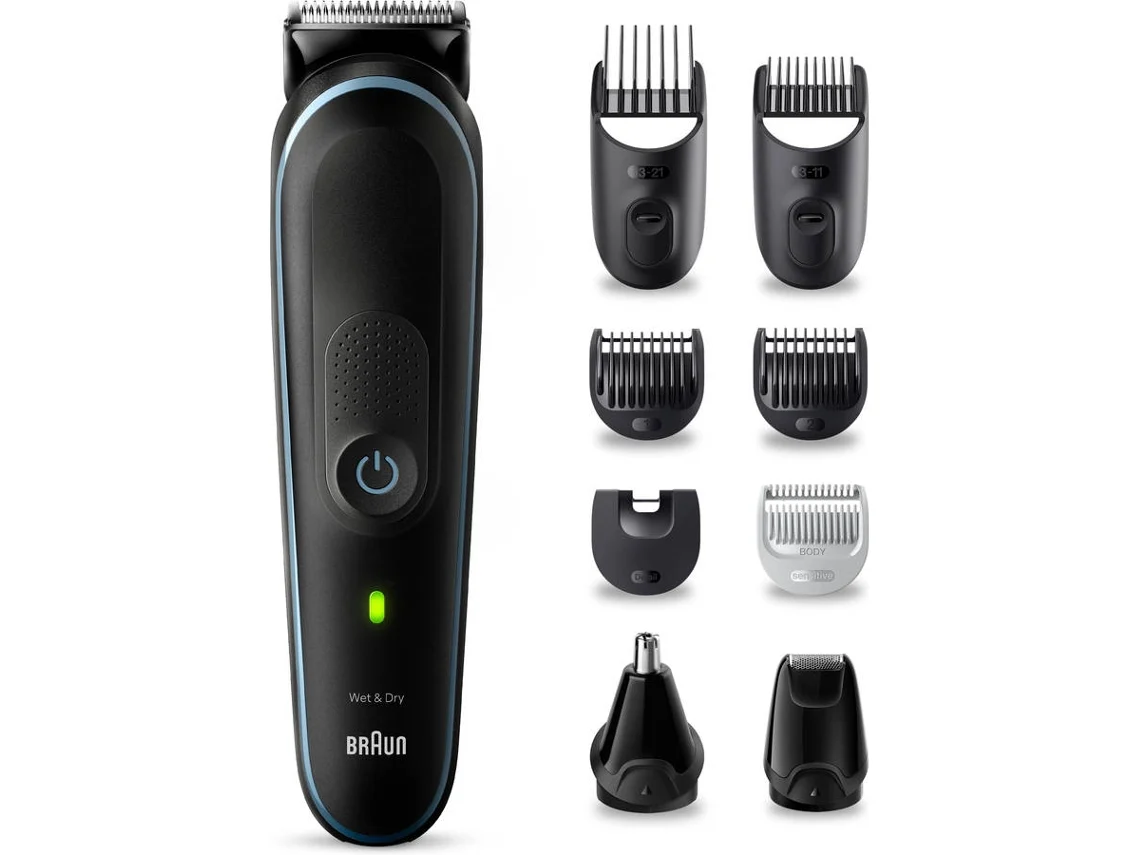 Recortador Multifuncional BRAUN Series 5 MGK5411 (Autonomía 100 min - Corriente)