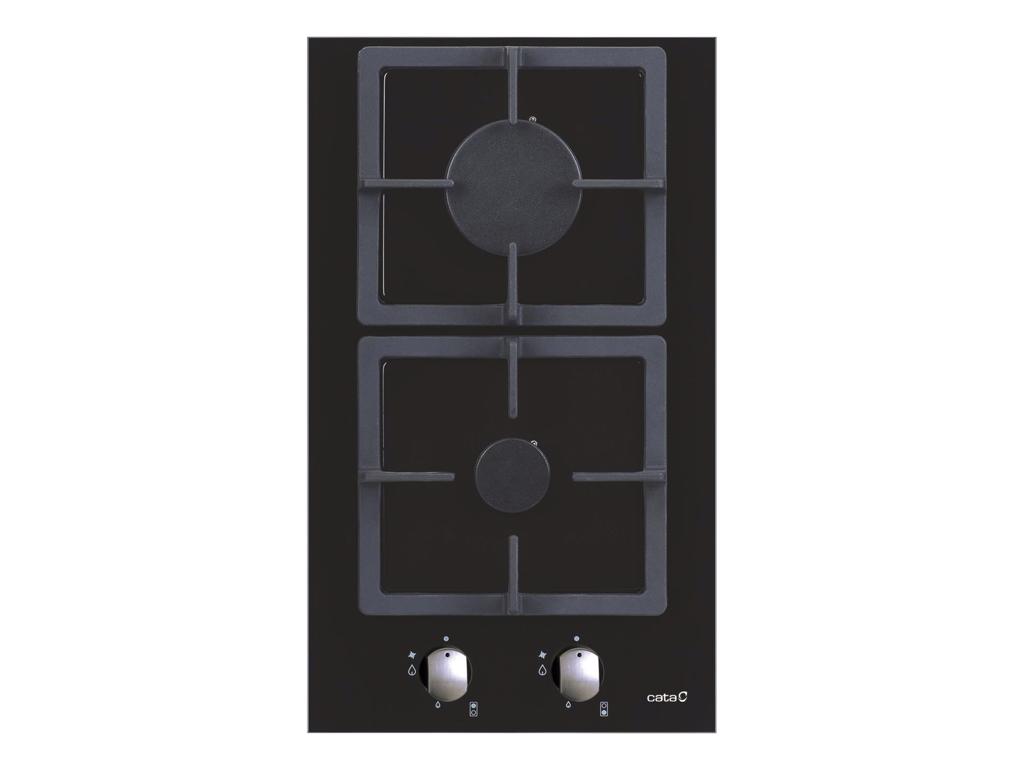 Placa de Gas CATA LCI 302 Bk (Gas Natural - 30 cm - Negro)
