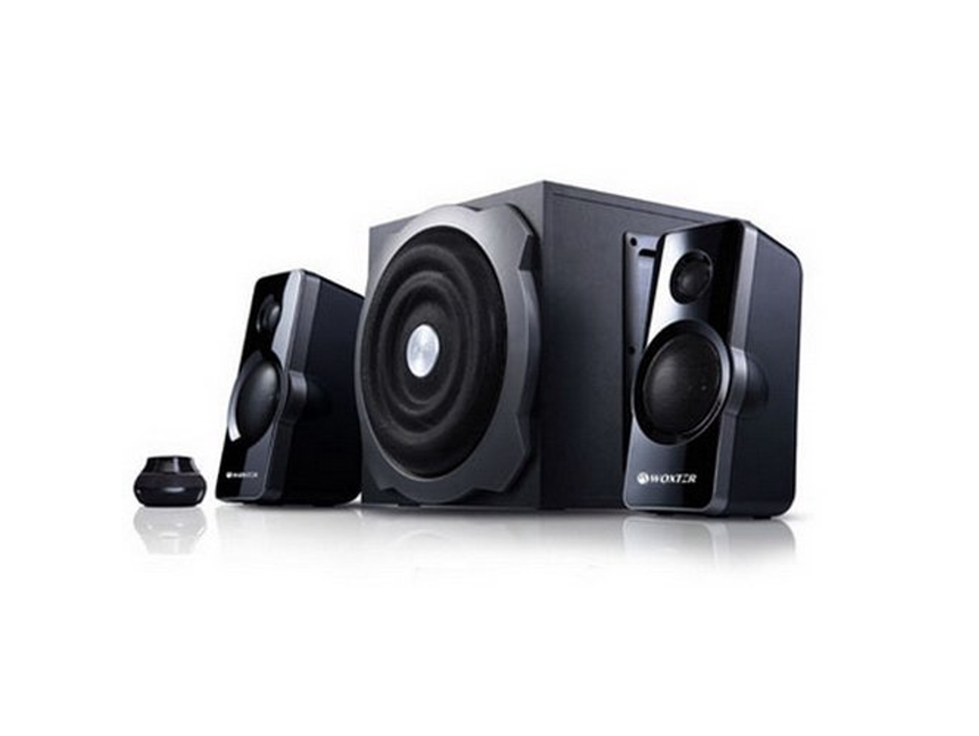 Altavoces con subwoofer WOXTER Big Bass 260 (PC - 150 W - Control de volumen)