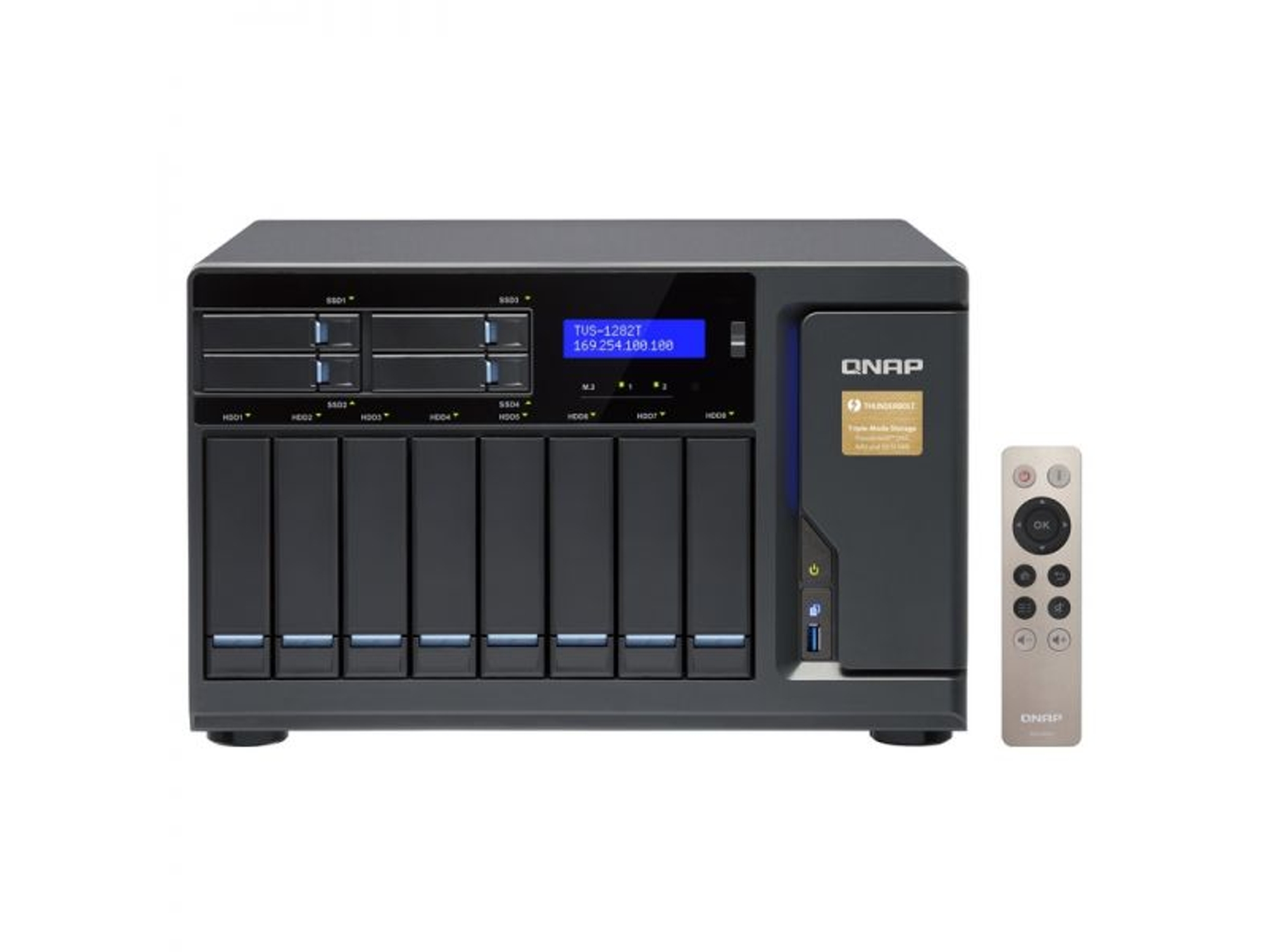NAS QNAP Tvs-1282T-I7-32G (12 BahÃ­as - 0 TB)