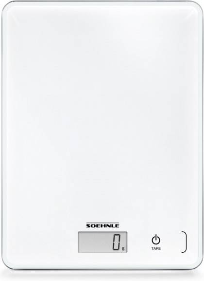 Báscula de cocina SOEHNLE Page Compact 300 blanco (Capacidad: 5 Kg - precisión: 1 g)