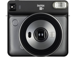 Kit Cámara Instantánea FUJIFILM Instax Square SQ6 (Graphite Grey - Obturación: 1.6-1/400 s  - 2 Pilas CR02 - 62x62mm)