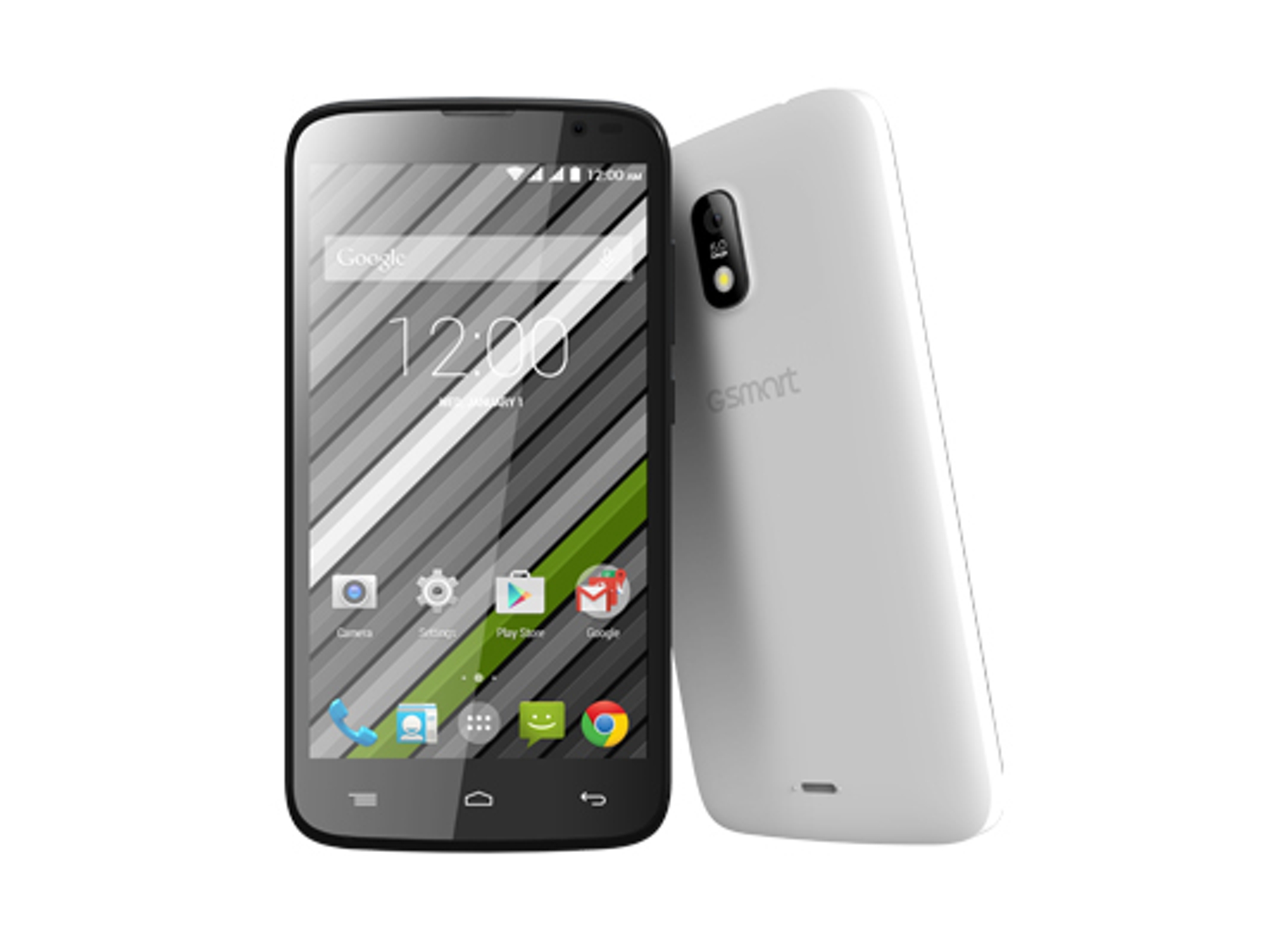 Smartphone GIGABYTE Gsmart Roma (5'' - 0.5 GB - 4 GB - Blanco)