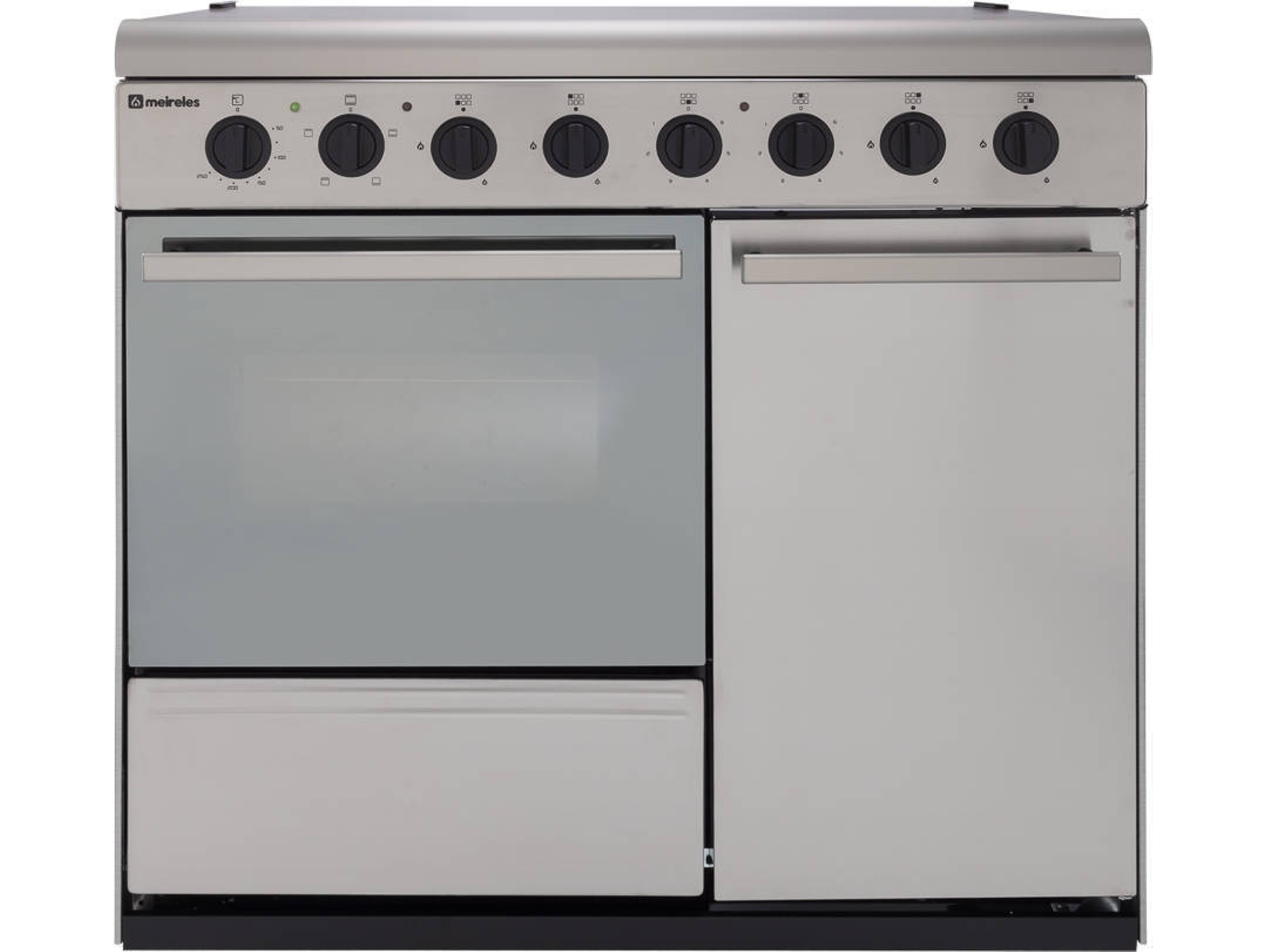 Cocina Reacondicionada MEIRELES E 9421 V X (Grado A - 59 L - Gas Butano-Propano - Inox)