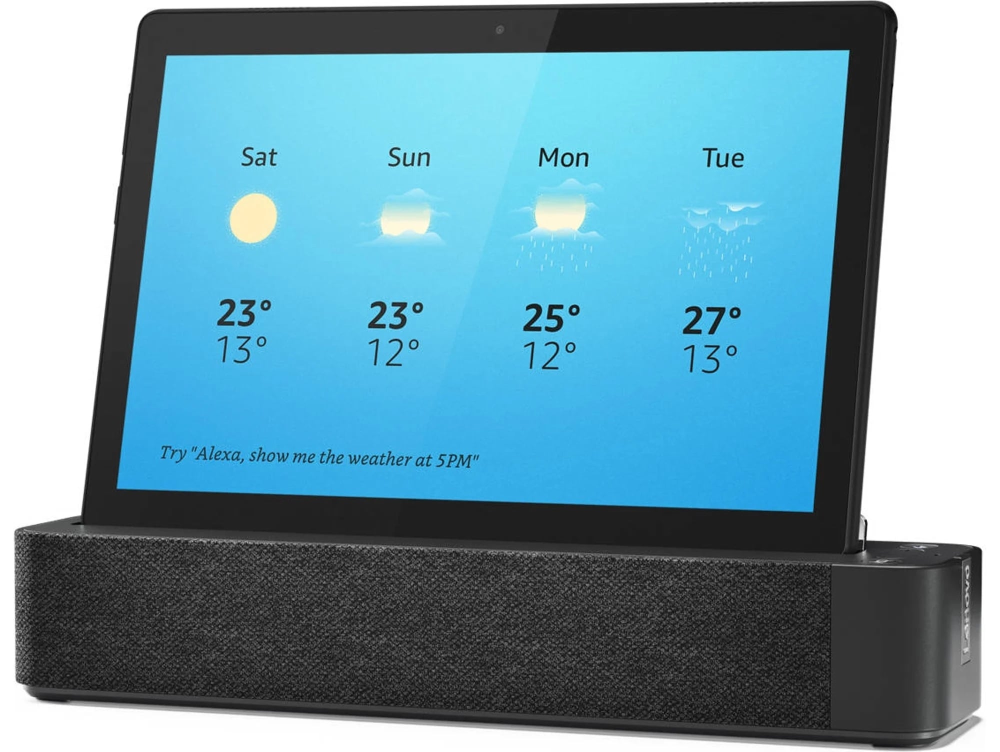 Tablet LENOVO Smart Tab M10 (10.1'' - 32 GB - 2 GB - Wi-Fi - Alexa integrado - Negro)